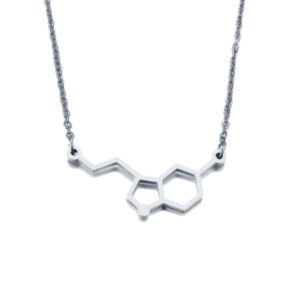 Collar Molécula Serotonina