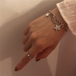 Pulsera Vintage Estrellas - S925