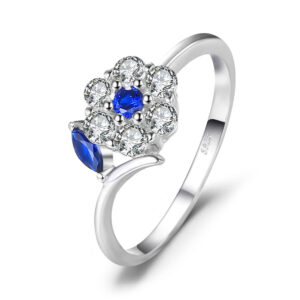 Anillo Flower Bloom - Plata Esterlina