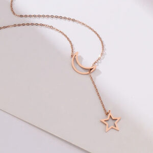 Collar De Luna Y Estrella
