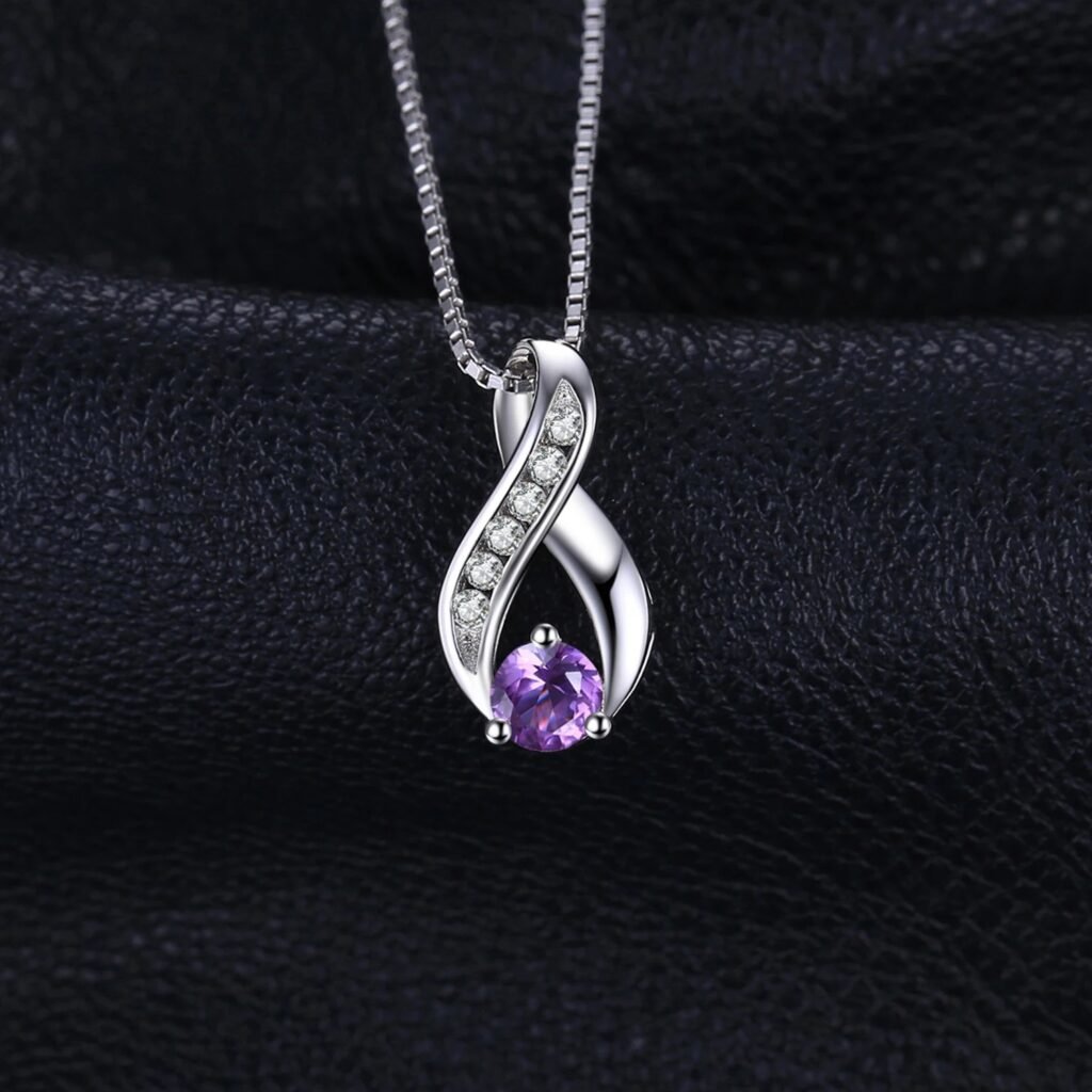 Collar Purple Harmony – Plata Esterlina - Detalle
