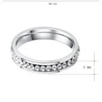 Anillo De Compromiso De Piedras