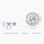 Aretes Butterfly Grace - Plata Esterlina