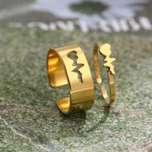 Anillos De Pareja De Latido