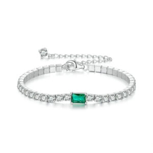 Pulsera Armetis Green - Plata Esterlina