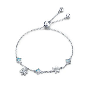 Pulsera Celeste Glow - Plata Esterlina
