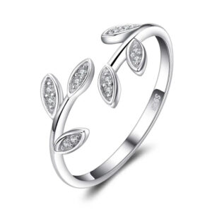 Anillo Oliva Shine - Plata Esterlina