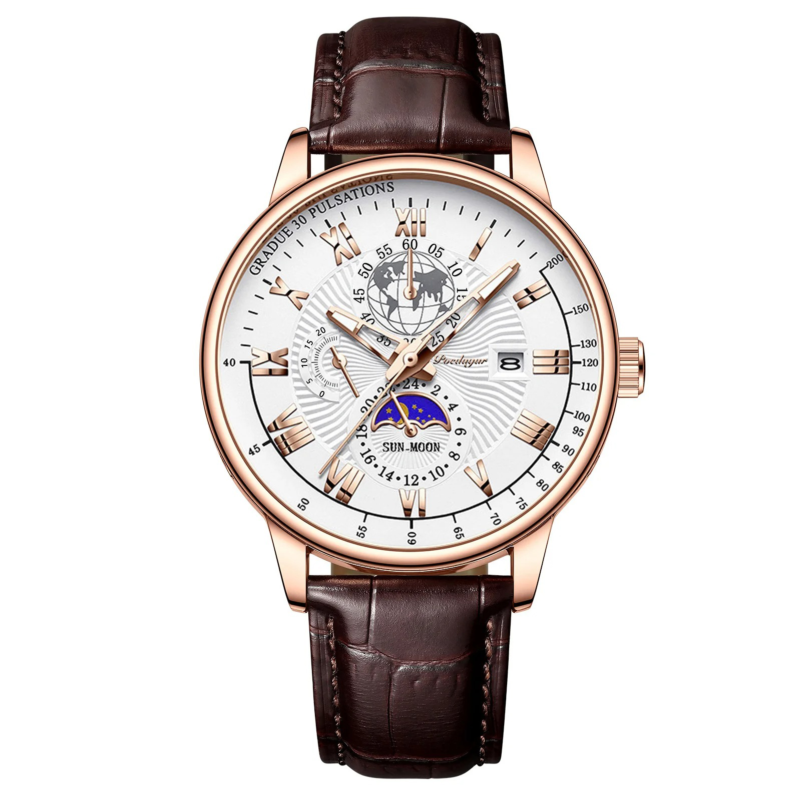 Reloj Royal Classic - Cuero