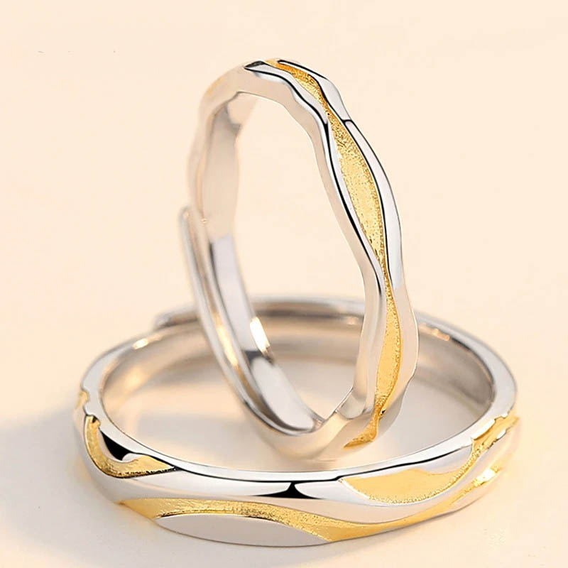 Anillos Eternal Wave - Plata Esterlina