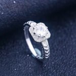 Anillo Golden Radiance - Plata Esterlina