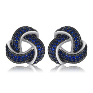 Aretes Royal Twist - Plata Esterlina