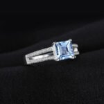 Anillo Azure Luxe - Plata Esterlina
