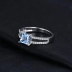 Anillo Azure Luxe - Plata Esterlina