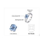 Anillo Azure Luxe - Plata Esterlina