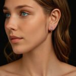 Aretes Twin Luxe - Plata Esterlina