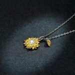 Collar Golden Bloom- Plata Esterlina