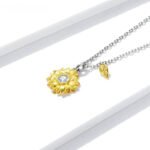 Collar Golden Bloom- Plata Esterlina