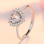 Anillo Velvet Halo - Plata Esterlina