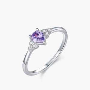 Anillo De Compromiso – Plata Esterlina