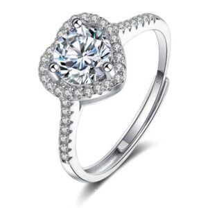 Anillo De Compromiso - Plata Esterlina