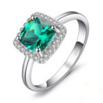 Anillo Esmerald Glow – Plata Esterlina
