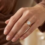 Anillo Velora Gold Moissanita - Oro14k
