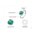 Anillo Esmerald Glow – Plata Esterlina