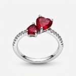 Anillo Twin Hearts – Plata Esterlina
