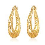 Aretes Vintage Loop - Plata Esterlina