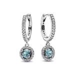 Aretes Colorful Halo - Plata Esterlina