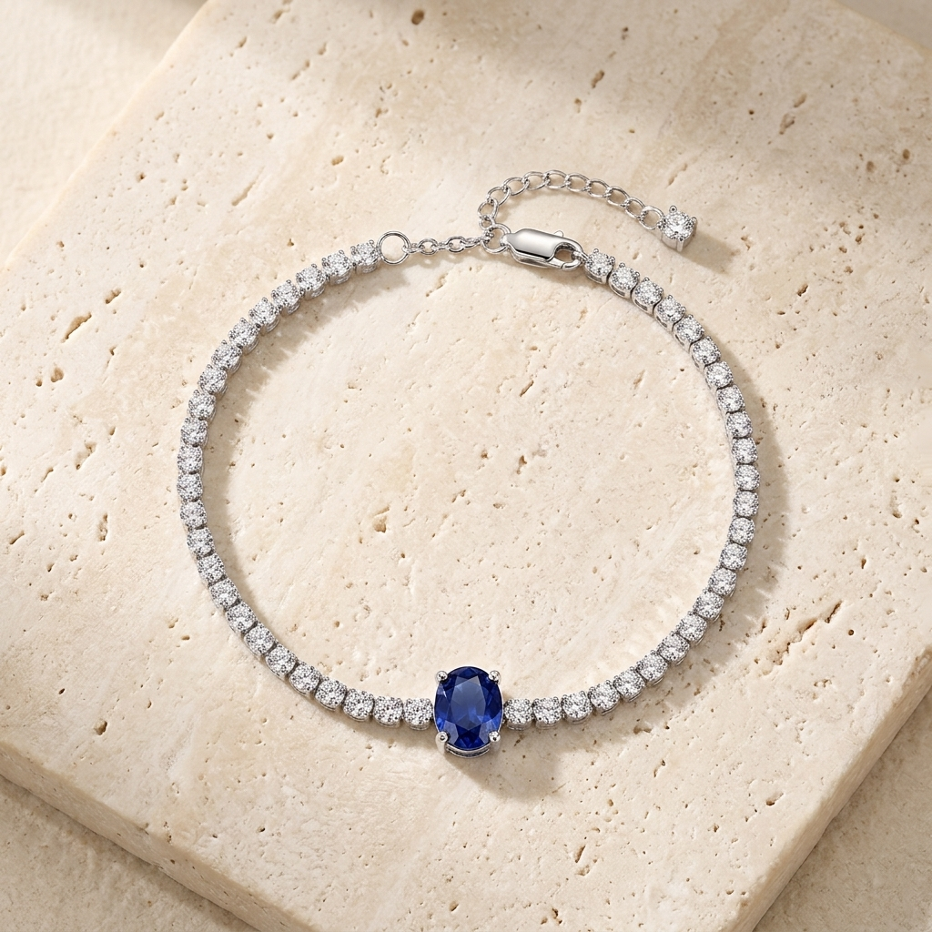 Pulsera Royal Mist – Plata Esterlina - Detalle