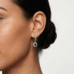 Aretes Colorful Halo - Plata Esterlina
