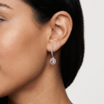 Aretes Colorful Halo - Plata Esterlina